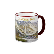 Glacier Bay 3 Ringer White Mug