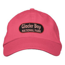 Glacier Bay National Park Embroidered Baseball Caps