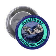 Glacier Bay National Park Pinback Button
