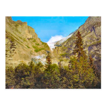 Glacier between the rocks, Grindelwald Post Card