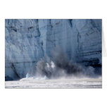 Glacier calving in Alaska Card