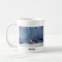 Glacier calving in Alaska Coffee Mugs