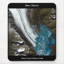 Glacier d'ours - parc national de fjords de Kenai Tapis De Souris