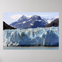 Glacier in Alaska Print