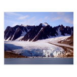 Glacier in Svalbard, (Spitsbergen) Post Card
