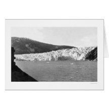 Glacier Juneau Alaska 1905 Greeting Cards