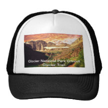 Glacier National Park Grinnell Glacier Trail Trucker Hats