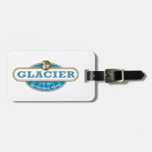 Glacier National Park Luggage Tag