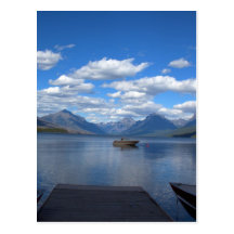 Glacier National Park photography. Postcard