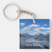 Glacier National Park photography wedding Acrylic Keychain