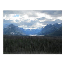 Glacier National Park Post Card