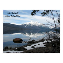 Glacier National Park Postcard