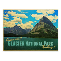 Glacier National Park Postcards