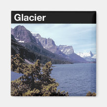 Glacier National Park Refrigerator Magnet