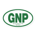 Glacier National Park Stickers