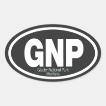 Glacier National Park Stickers