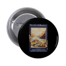 Glacier National Park Waterton Lakes Buttons