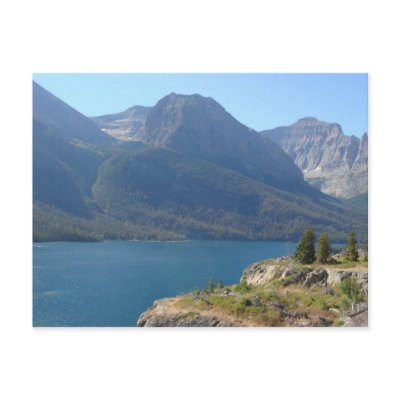 Glacier Park Montana Post Card by TenLakesRealty