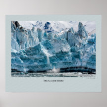 Glacier Series - Hubbard 527 Poster