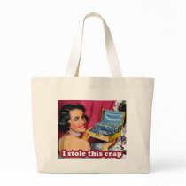 Glam Kleptomania Canvas Bags