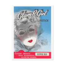 Glam R Girl postcards