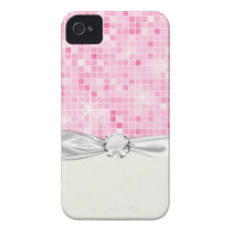 glam sparkle faux bling iphone 4 cover