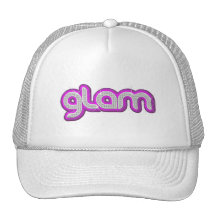 glam trucker hat