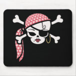 Glamorous Pirate Mouse Pads