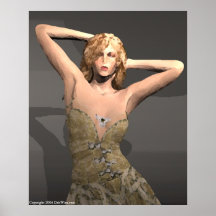 Glamour (G) (Blonde) Print
