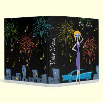 Glamour Girl Binder with Your Name binders