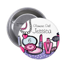 Glamour Girl Birthday (pd) Pin