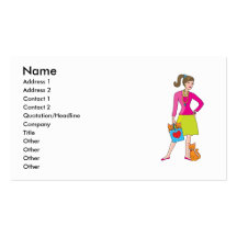 Glamour Girl Business Cards