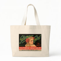 Glamour Girl California Vegetables Vintage Crate L Bags