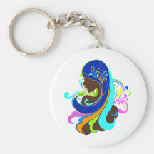 Glamour Girl Keychain