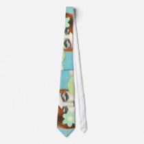 GLAMOUR GIRL VINTAGE LOOK SILK TIE