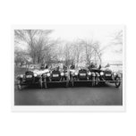 Glamour Girls & Classic Cars Vintage Photo Post Cards