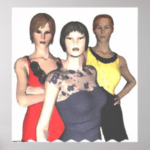 Glamour Girls Print