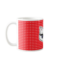 Glamour kitty mug