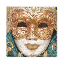 Glamour Mask Fridge Magnets