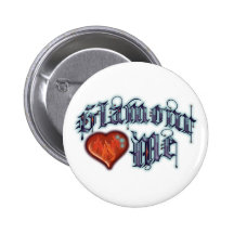 Glamour Pinback Buttons