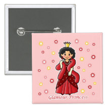 Glamour Princess Buttons