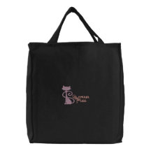 Glamour Puss Canvas Bag