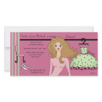 Glamour Teen Invitation