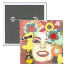 GLAMOUR VINTAGE FLOWER GIRL BUTTONS