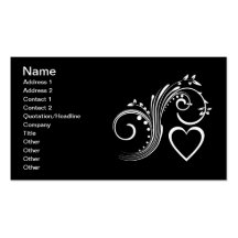 Glamourous Business Cards