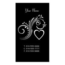 Glamourous Business Cards