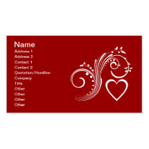 Glamourous Business Cards