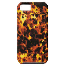 Glamourous Faux Tortoise Shell iPhone Case iPhone 5 Cover