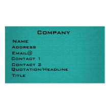 Glamourous Profile Card Business Cards