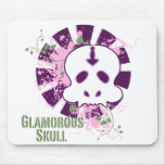 Glamourous Skull - Mousepad